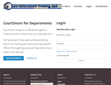 Tablet Screenshot of leotraining.com
